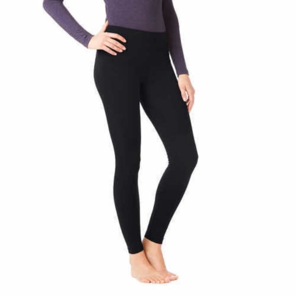 32 Degrees HEAT Women's Base Layer Leggings Medium Weight Black Size Small - Picture 3 of 3